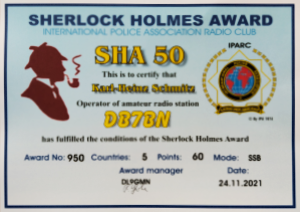 Sherlock Holmes Award