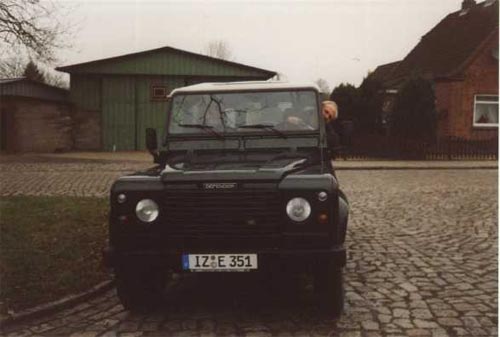 Testfahrt im LandRover Defender