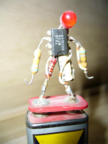 LED man (idea taken from the "Elector" magazine)