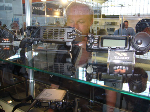 Yaesu-Stand auf der Ham Radio 2009