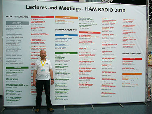 Vortragsprogramm der Ham Radio 2010...