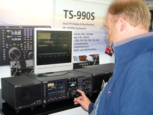 ... und auf der Ham Radio 2013 auch zum Anfassen