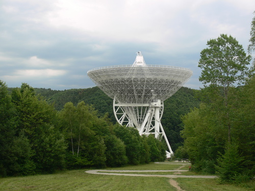 Das Teleskop in der Parkposition