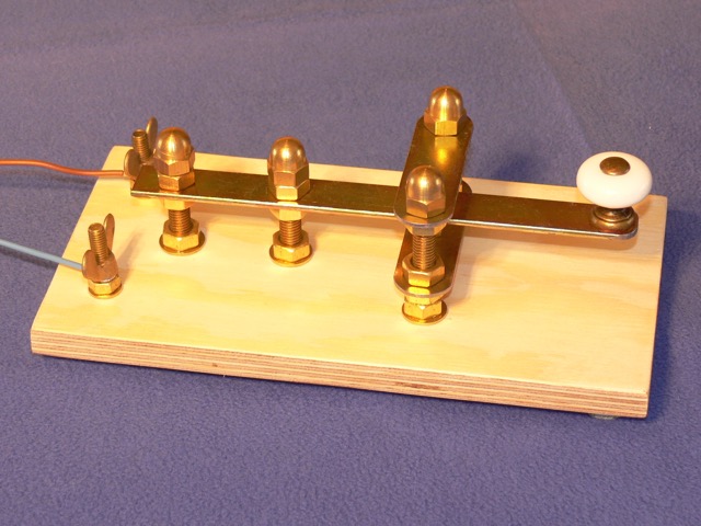 Brass Morse Key