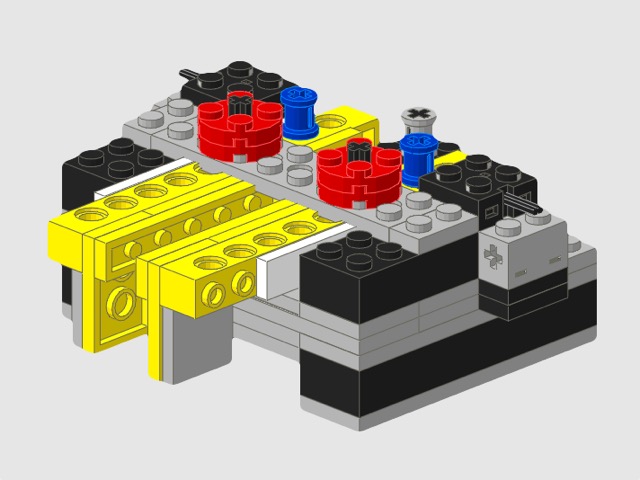 LEGO® Iambic-Keyer (Version 2 nach M0HSW)